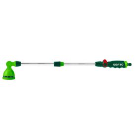   Öntözőpisztoly 10 funkciós, 76-110cm-ig állítható teleszkópos fémszárral