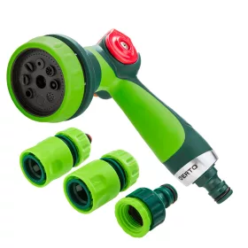   Öntözőpisztoly csatlakozókkal 1/2", 4db, hüvelykujj szabályozás