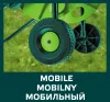Tömlőkocsi, tömlőméret: 1/2" max. 45méter, 5/8" max. 35méter