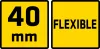 Festékkaparó, spakli, 40mm, rozsdamentes acél, fanyelű, min. rendelés: 3db