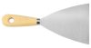 Festékkaparó, spakli, 100mm, rozsdamentes acél, fanyelű, min. rendelés: 3db