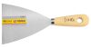 Festékkaparó, spakli, 100mm, rozsdamentes acél, fanyelű, min. rendelés: 3db