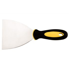   Festékkaparó, spakli, 100mm, rozsdamentes, kétkomponensű markolat