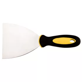   Festékkaparó, spakli, 100mm, rozsdamentes, kétkomponensű markolat