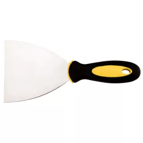   Festékkaparó, spakli, 100mm, rozsdamentes, kétkomponensű markolat