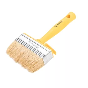 Mennyezet ecset 10x3cm, sörte:természetes, nyél:műanyag
