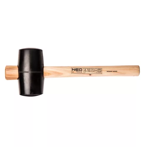 Gumikalapács 75mm 680g, hickory nyél