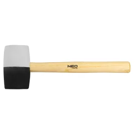 Gumikalapács 63mm 680g,fekete fehér