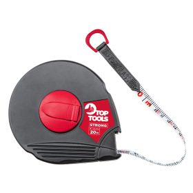 Mérőszalag 20m / 12.5mm, üvegszálas