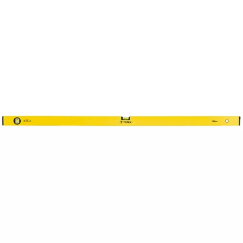 Vízmérték 120cm, 2 libella, aluminium, ±1mm/m, min. rendelés: 3db