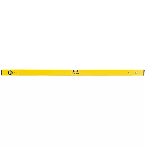 Vízmérték 120cm, 2 libella, aluminium, ±1mm/m, min. rendelés: 3db