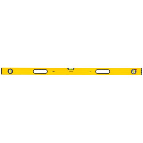 Vízmérték 120cm, 3 libella, 2 markolat, aluminium, ±0.5mm/m, min. rendelés: 3db