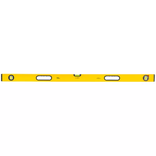 Vízmérték 120cm, 3 libella, 2 markolat, aluminium, ±0.5mm/m, min. rendelés: 3db