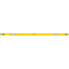   Vízmérték 200cm, 3 libella, 2 markolat, aluminium, ±0.5mm/m, min. rendelés: 3db