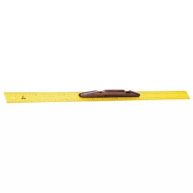 Acélvonalzó 75cm rozsdamentes