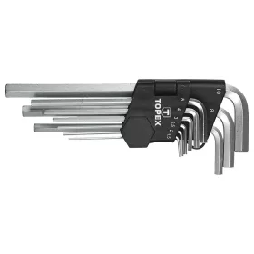Imbuszkulcs készlet 9db, hosszú 1.5-10mm