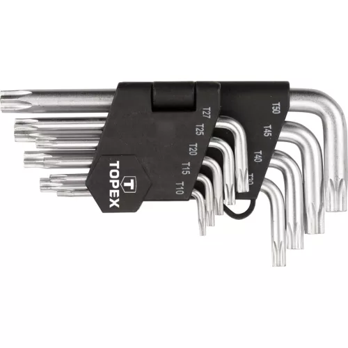 Torxkulcs készlet T10-T50, 9db
