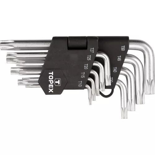 Torxkulcs készlet T10-T50, 9db