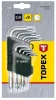 Torxkulcs készlet T10-T50, 9db
