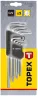 Torxkulcs készlet T10-T50, 9db