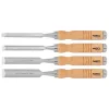Favéső készlet 6, 12, 18, 24mm, 4db-os fa nyéllel