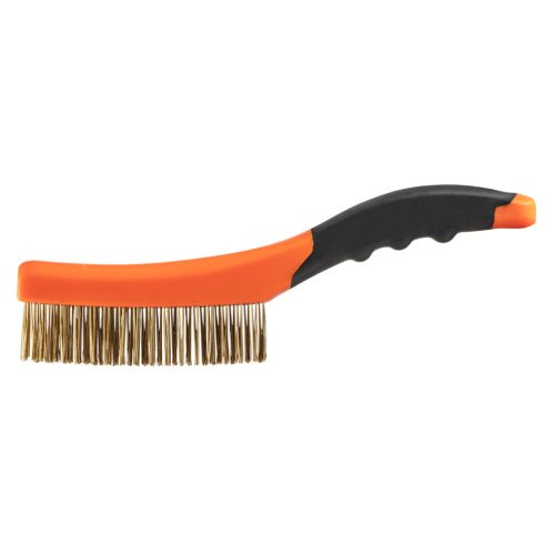 Drótkefe sárgaréz, 4x16 sor