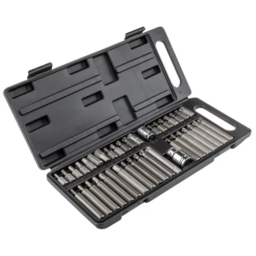 Bitkészlet spline, torx, hex fejekkel, 40 részes