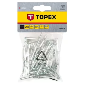 Popszegecs 4.8x10mm, 50db, min. rendelés: 5cs