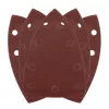 Csiszolópapír, tépőzáras, deltacsiszolóhoz,100x147mm, P120, 9 lyukas, 5db/cs (04-623-hoz)