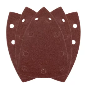   Csiszolópapír, tépőzáras, deltacsiszolóhoz,100x147mm, P120, 9 lyukas, 5db/cs (04-623-hoz)