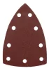 Csiszolópapír, tépőzáras, deltacsiszolóhoz,100x147mm, P120, 9 lyukas, 5db/cs (04-623-hoz)