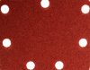 Csiszolópapír tépőzáras deltacsiszolóhoz 140x140x80mm, K80, 11 lyukas, 5db, min. rendelés: 5cs