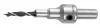 Fafúró csavarfej süllyesztővel, konfirmátor csavarhoz, 4/6mm