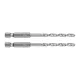 Csigafúró, 1/4" hatszög szárral, HSS DIN338, 4mm, 2db, min. rendelés: 5cs