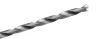 Csigafúró HSS, hosszú, DIN340, 2mm, 3db, min. rendelés: 3cs