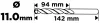 Csigafúró HSS, DIN338, 11mm