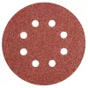 Csiszolókorong tépőzáras 125mm, K40, 8 lyukas, 5db, min. rendelés: 5cs, NEO TOOLS