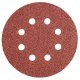 Csiszolókorong tépőzáras 125mm, K40, 8 lyukas, 5db, min. rendelés: 5cs, NEO TOOLS
