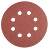 Csiszolókorong tépőzáras 125mm, K120, 8 lyukas, 5db, min. rendelés: 5cs, NEO TOOLS