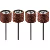 Csiszolóhüvely 12.7mm, K60, K80, K120, K240, készlet 100db + szár 3.2mm, 2db
