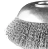 Drótkorong, fazékkefe hullámos 150x25.4mm benzines kaszákhoz