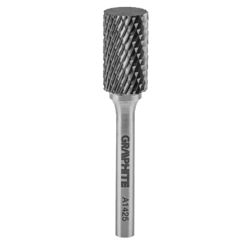 Keményfém marófej, turbómaró, A, hengeres, 14x25mm, szár méret 6x45mm