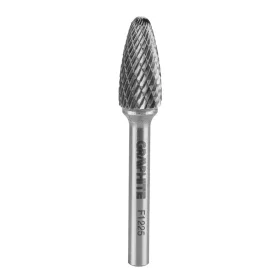   Keményfém marófej, turbómaró, F csúcsíves, 12x25mm, szár méret 6x45mm