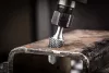 Keményfém marófej, turbómaró, F csúcsíves, 12x25mm, szár méret 6x45mm