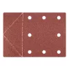 Csiszolópapír tépőzáras 115X160mm, K100, lyukas, 3db, min. rendelés: 5cs