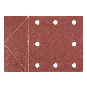   Csiszolópapír tépőzáras 115X160mm, K100, lyukas, 3db, min. rendelés: 5cs