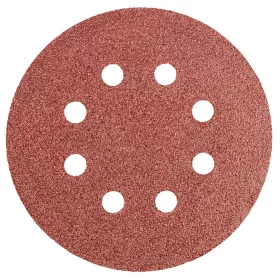   Csiszolókorong tépőzáras 125mm, K60, 8 lyukas, 5db, min. rendelés: 5cs