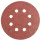Csiszolókorong tépőzáras 125mm, K60, 8 lyukas, 5db, min. rendelés: 5cs
