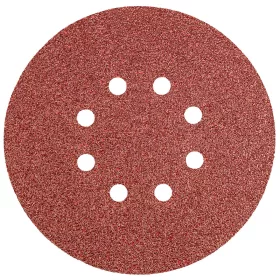   Csiszolókorong tépőzáras 150mm, K40, 8 lyukas, 5db, min. rendelés: 5cs