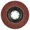 Csiszolókorong lamellás 115x22.2mm, K100 fém-fa, min. rendelés: 5db